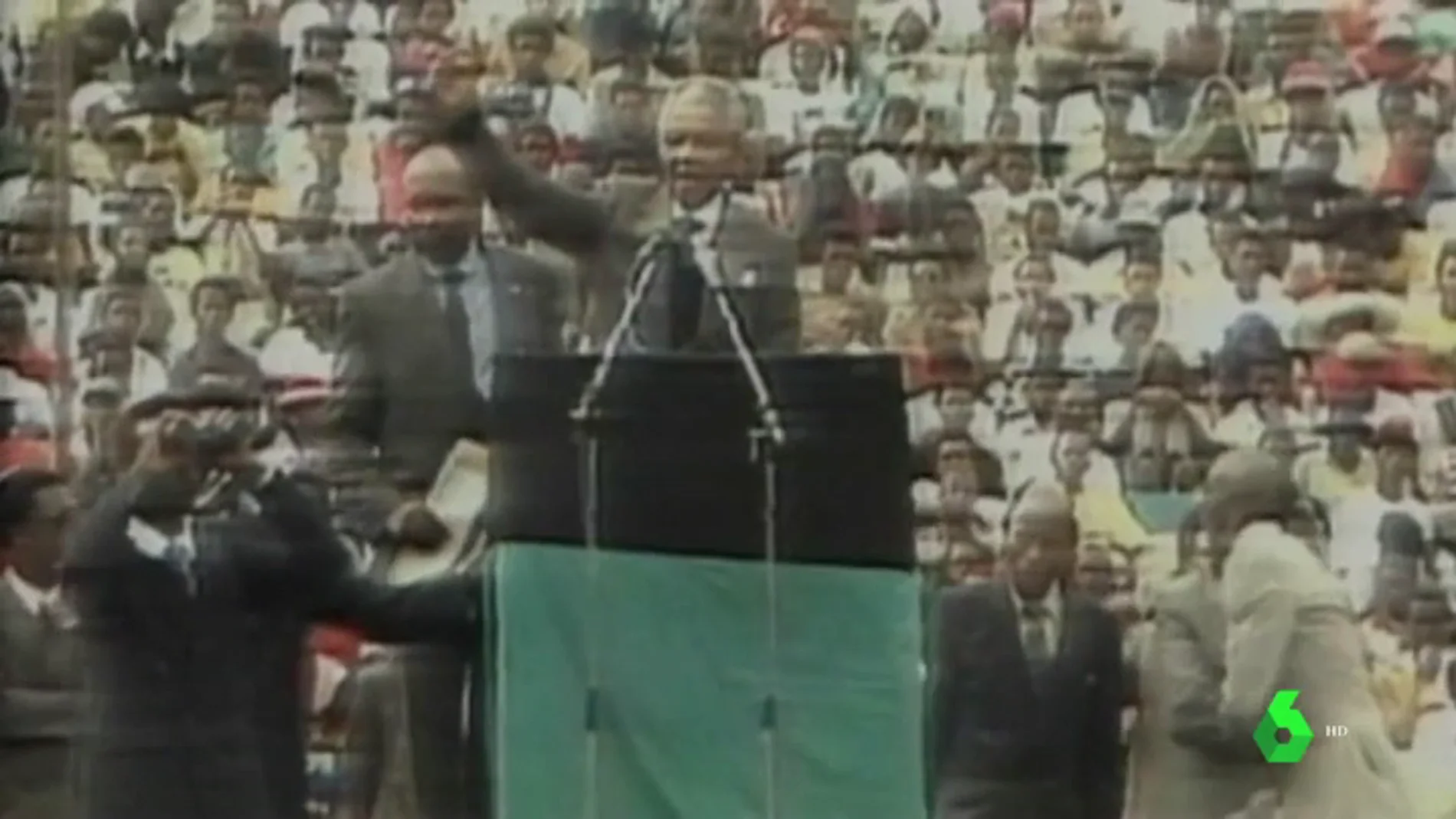 Imagen de archivo de Nelson Mandela