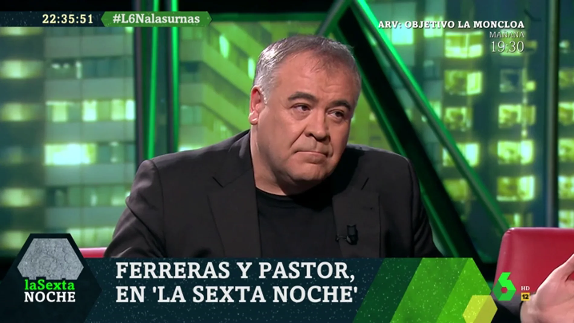 Antonio García Ferreras, en laSexta Noche
