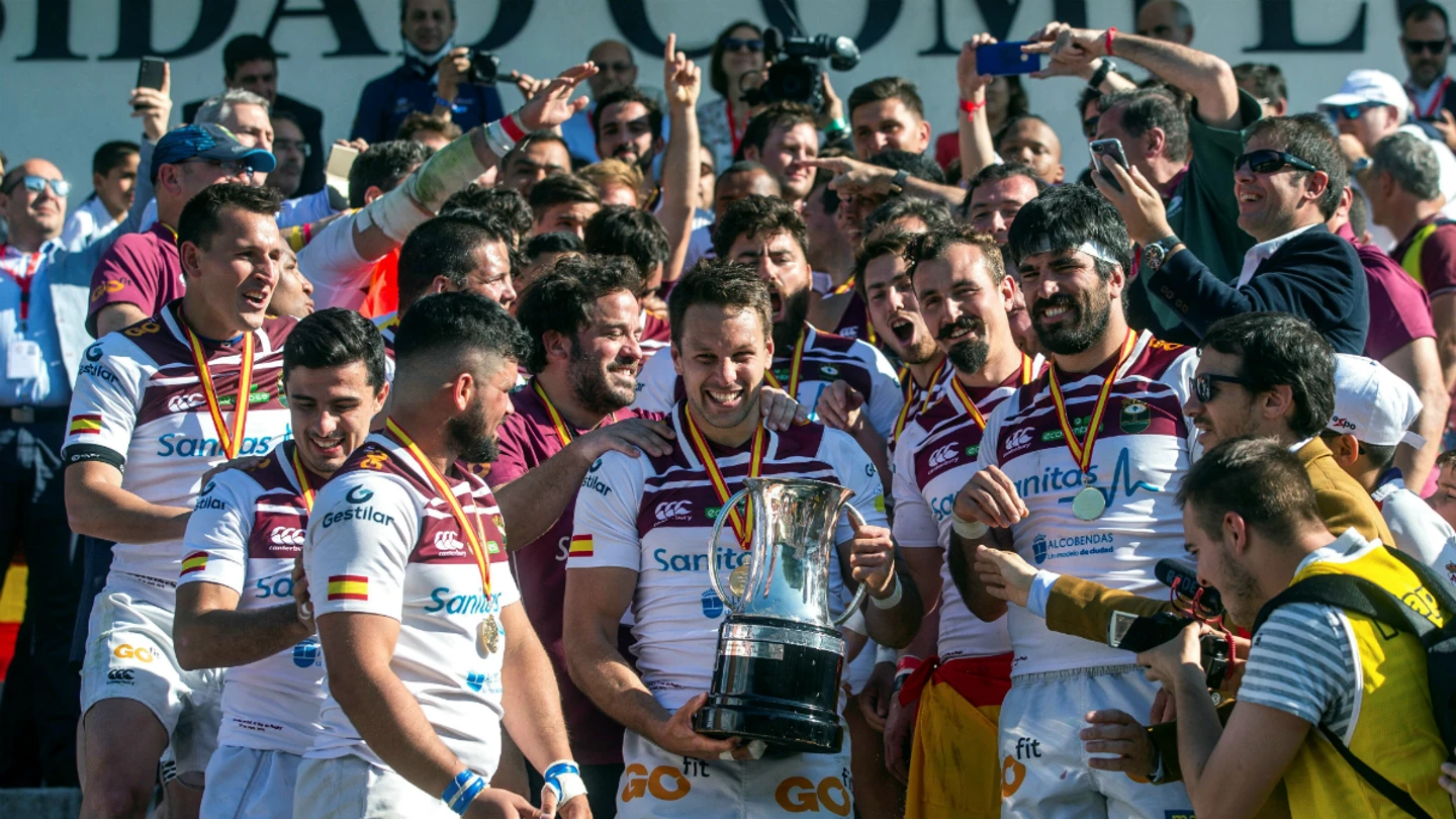 El Alcobendas celebra la Copa del Rey El Alcobendas celebra la Copa del Rey