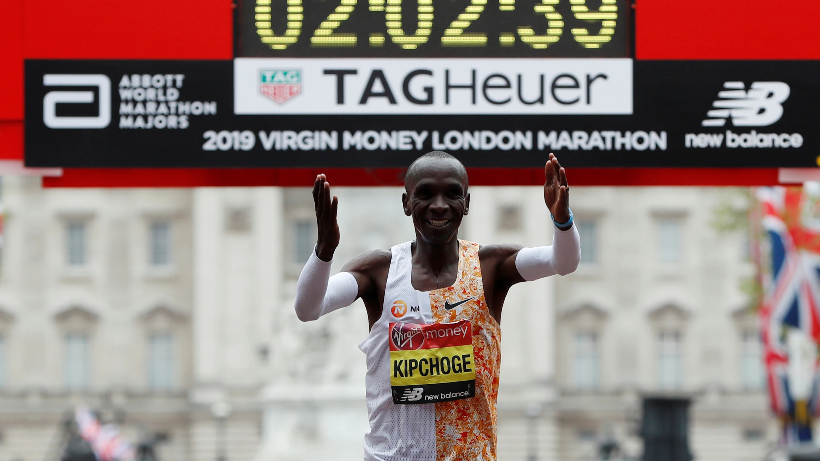 Eliud Kipchoge en Londres