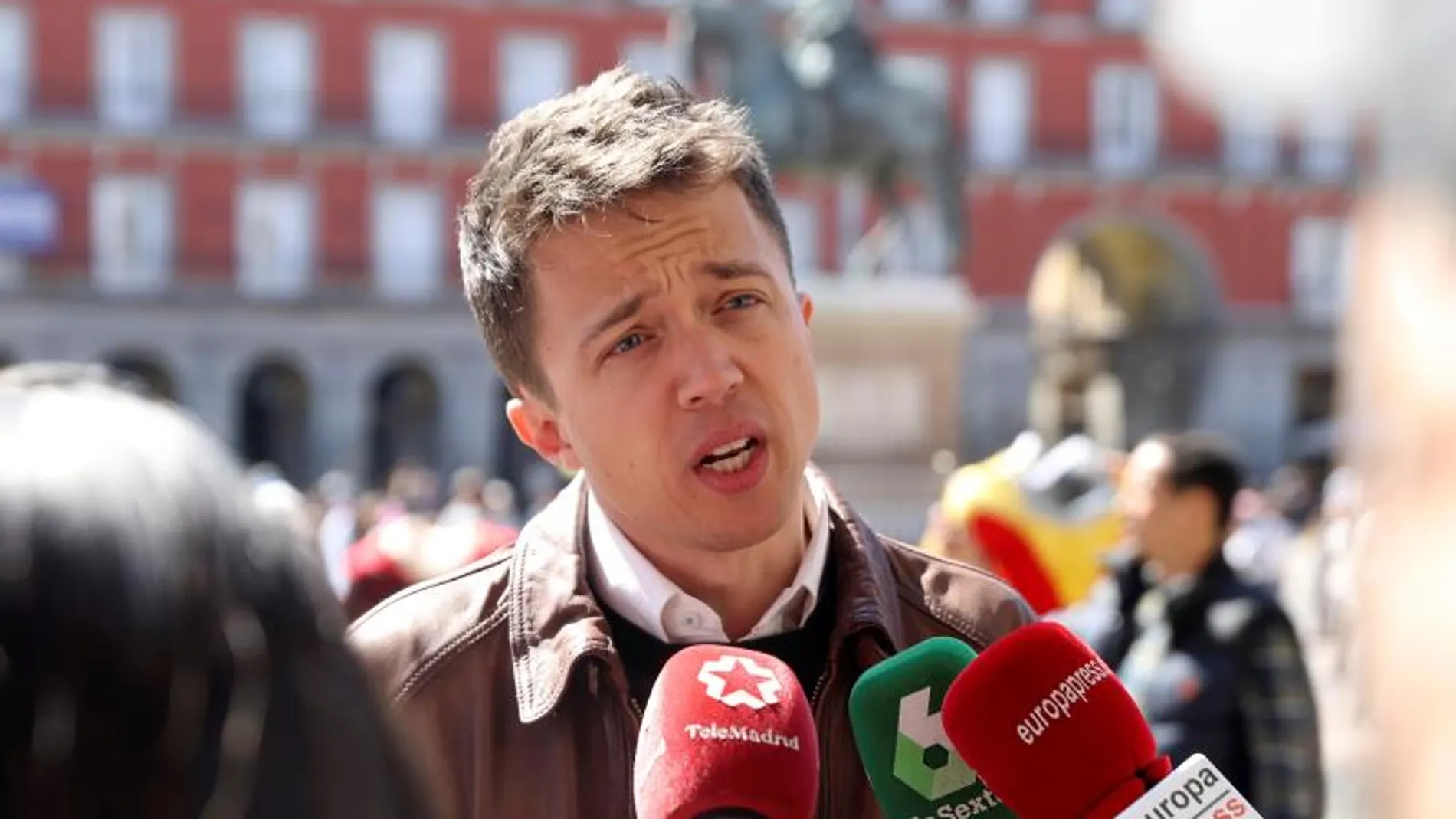 Íñigo Errejón, candidato de Más Madrid.