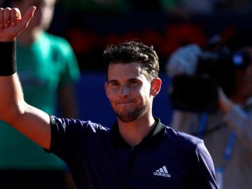 Dominic Thiem, de celebración Dominic Thiem, de celebración