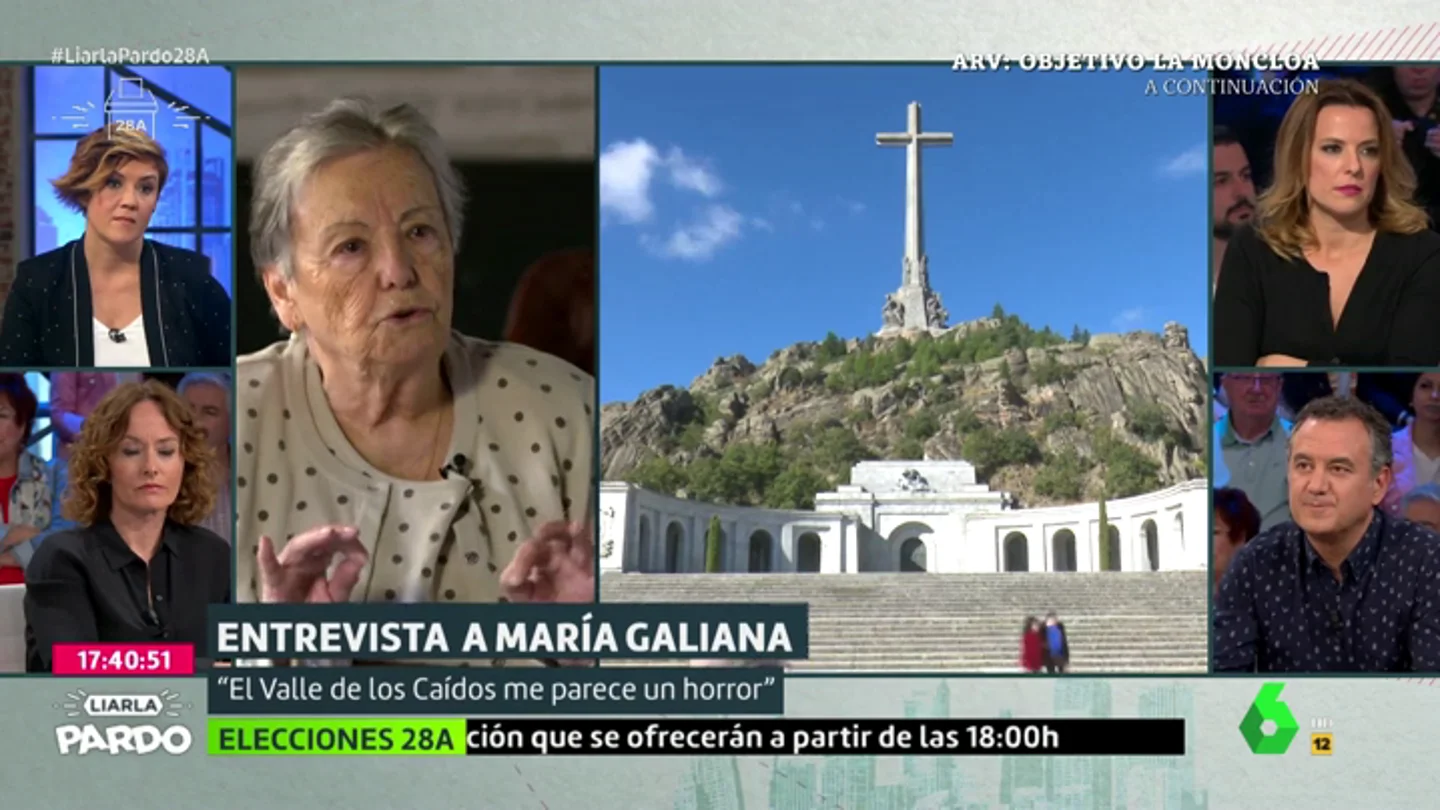 Imagen de la actriz María Galiana en Liarla Pardo Imagen de la actriz María Galiana en Liarla Pardo