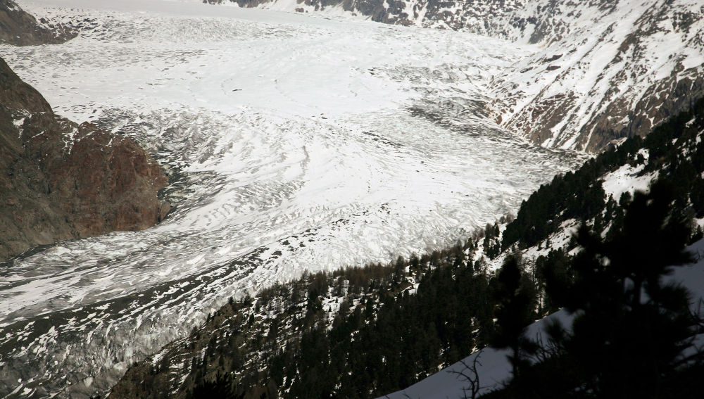 El glaciar Aletsch
