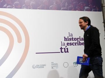 El candidato de Unidas Podemos, Pablo Iglesias