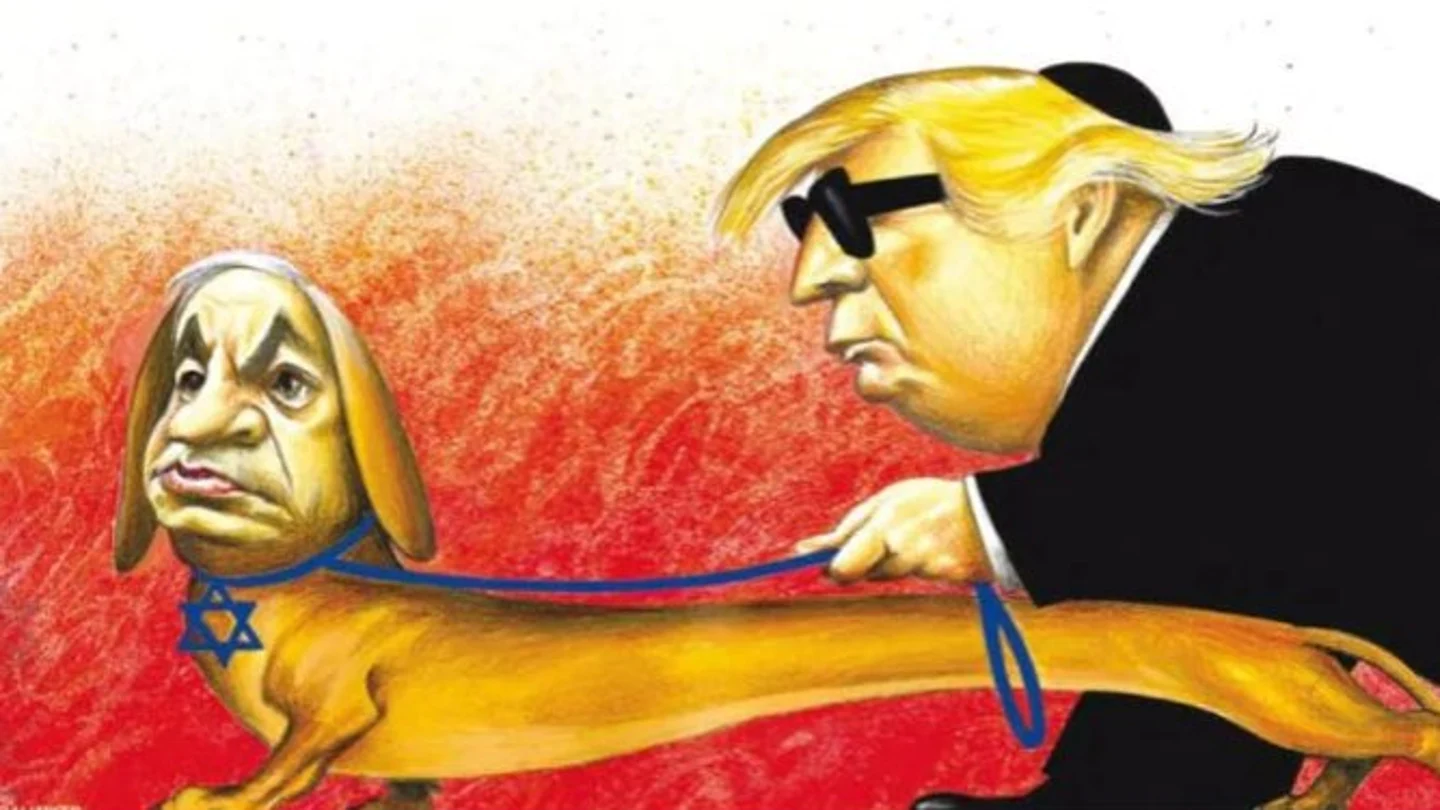 La caricatura publicada por 'The New York Times' La caricatura publicada por 'The New York Times'