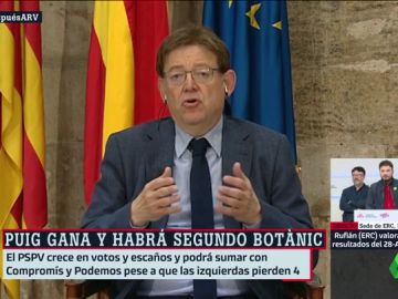 El president de la Generalitat Valenciana, Ximo Puig El president de la Generalitat Valenciana, Ximo Puig