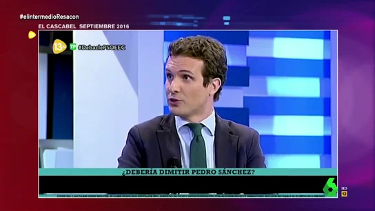 La hemeroteca de Casado le juega una mala pasada: así cargaba contra Sánchez tras "perder estrepitosamente" en 2016 La hemeroteca de Casado le juega una mala pasada: así cargaba contra Sánchez tras "perder estrepitosamente" en 2016
