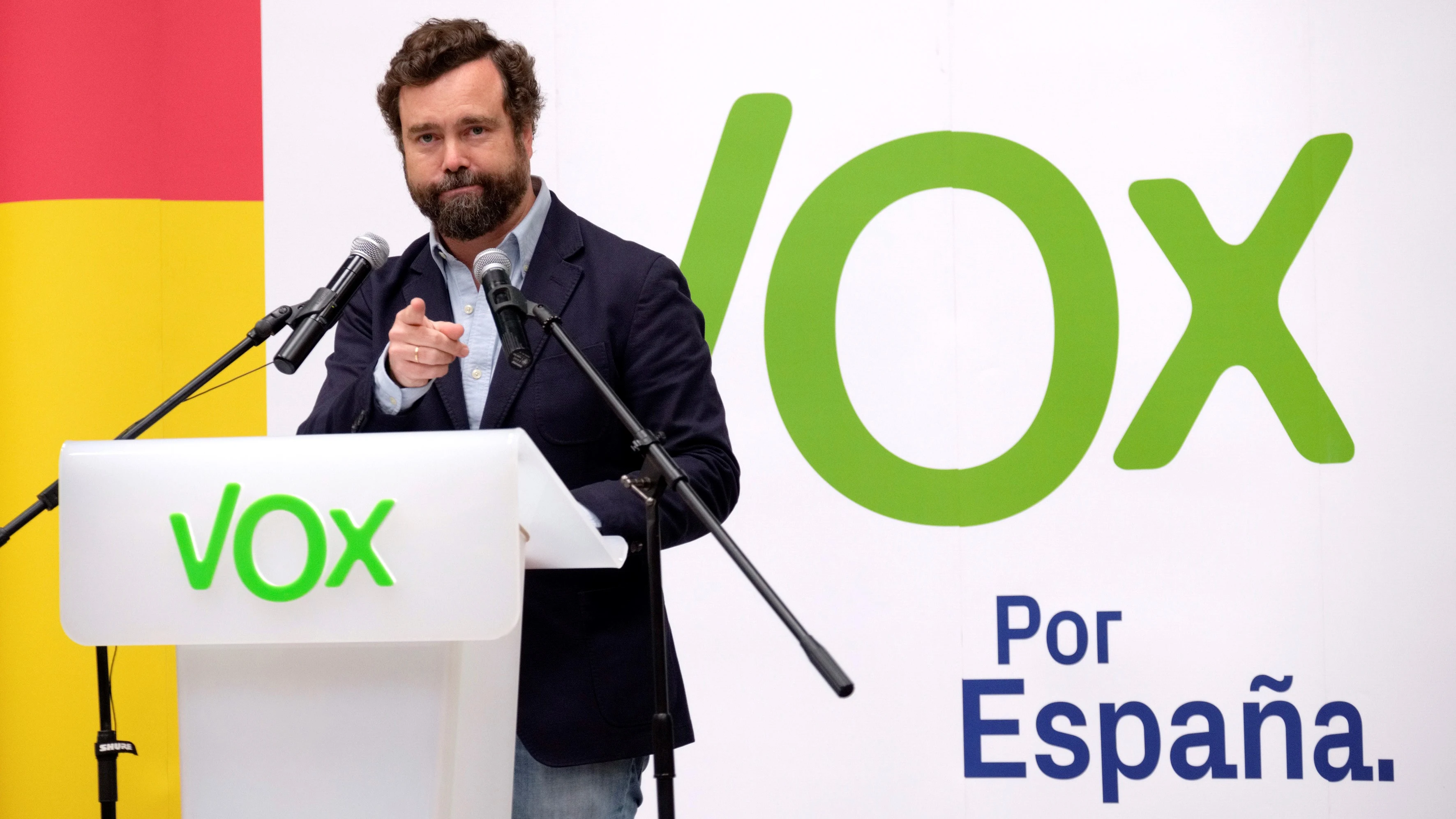 El vicesecretario de Relaciones Internacionales de Vox, Iván Espinosa de los Monteros