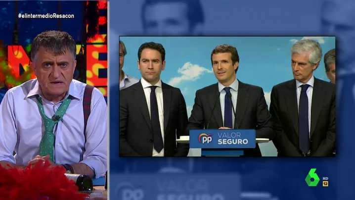 Wyoming, tras el batacazo del PP: "Aznar lideró el trío de las Azores y Casado lidera el triángulo de las Bermudas"