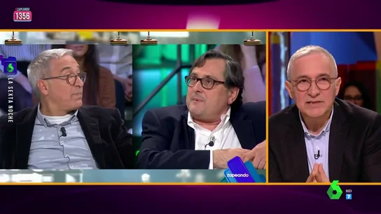 El 'pique' de Xavier Sardá a Marhuenda tras la victoria de Sánchez: "Imagino que no lo estás pasando bien, consuélate con que yo sí" El 'pique' de Xavier Sardá a Marhuenda tras la victoria de Sánchez: "Imagino que no lo estás pasando bien, consuélate con que yo sí"