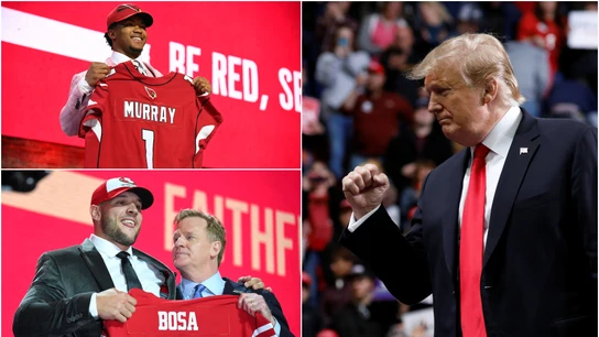Trump, acusado de racismo tras el draft de la NFL Trump, acusado de racismo tras el draft de la NFL