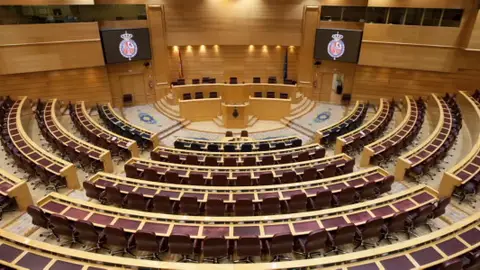 Imagen del Senado vacío Imagen del Senado vacío