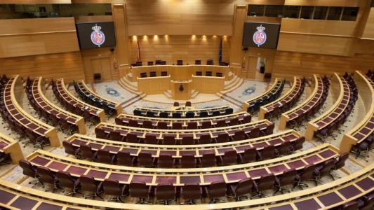 Imagen del Senado vacío Imagen del Senado vacío