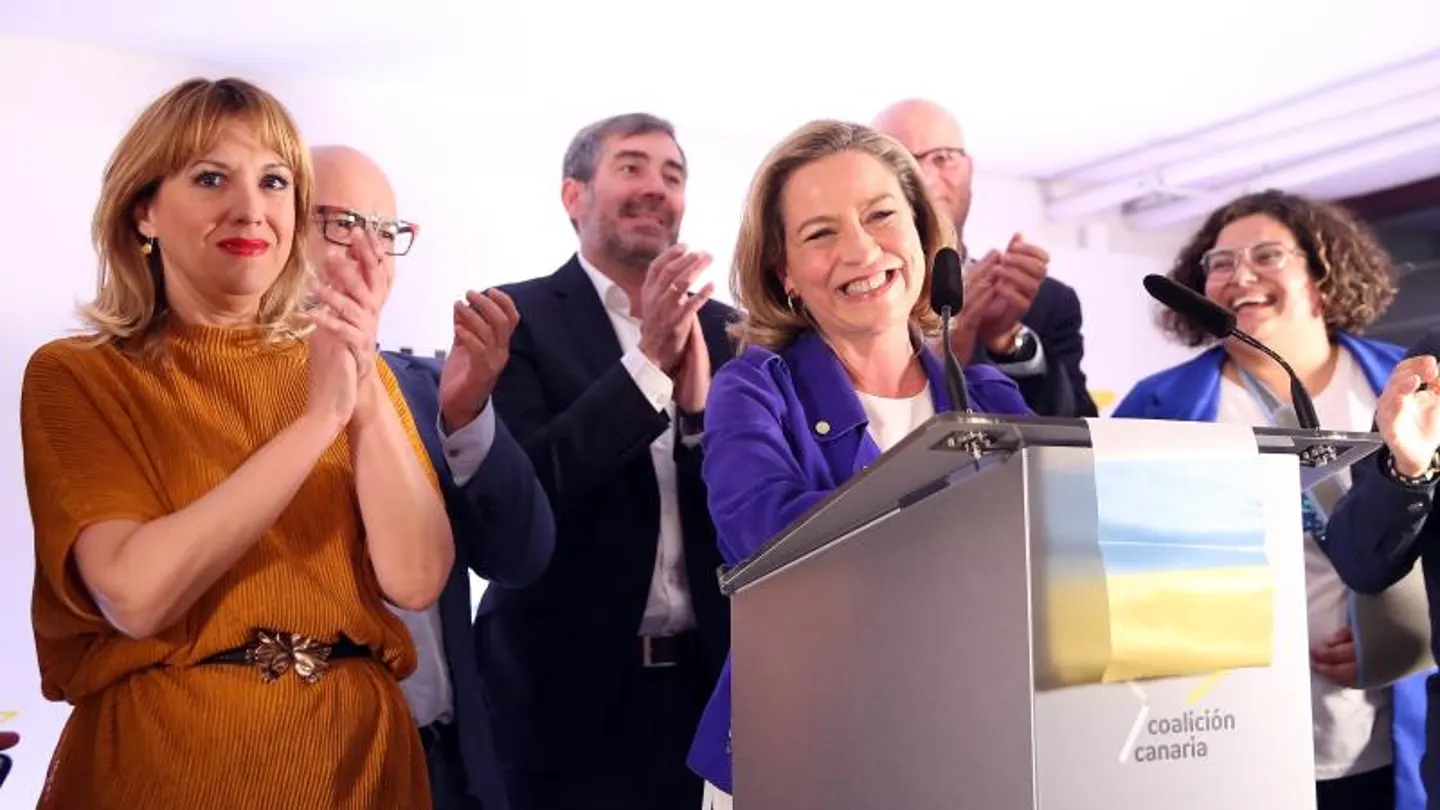 La candidata de Coalición Canaria al Congreso de los Diputados, Ana Oramas La candidata de Coalición Canaria al Congreso de los Diputados, Ana Oramas