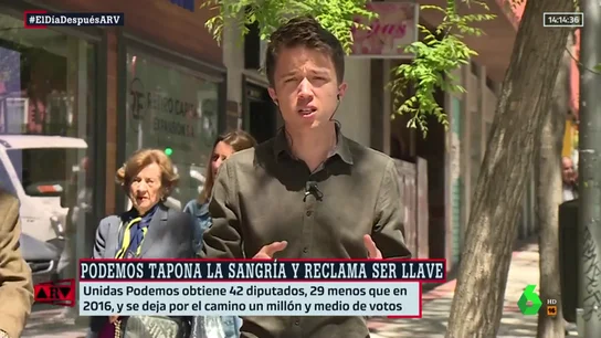 Íñigo Errejón, candidato de Más Madrid Íñigo Errejón, candidato de Más Madrid