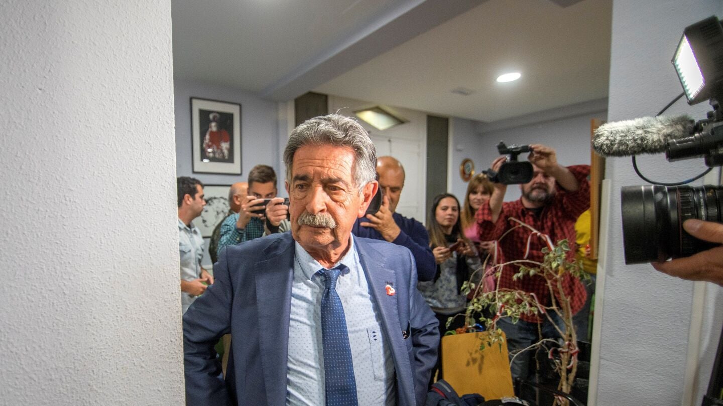 El secretario general del Partido Regionalista de Cantabria (PRC), Miguel &Aacute;ngel Revilla