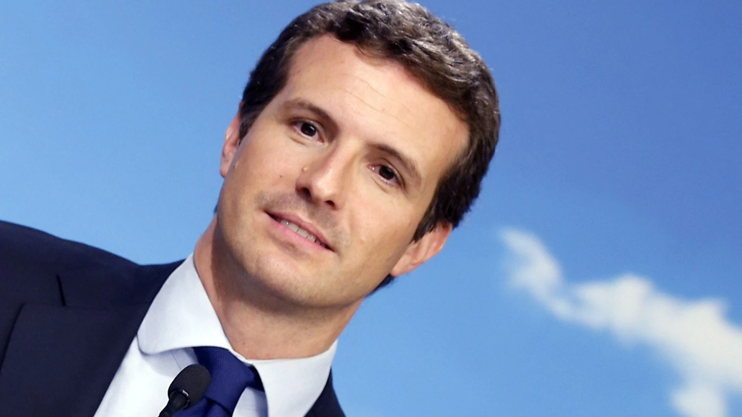 El candidato del Partido Popular a la presidencia del Gobierno, Pablo Casado