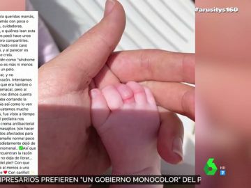 La hija recién nacida de Melendi y Julia Nakamatsu se recupera tras sufrir el síndrome del torniquete La hija recién nacida de Melendi y Julia Nakamatsu se recupera tras sufrir el síndrome del torniquete
