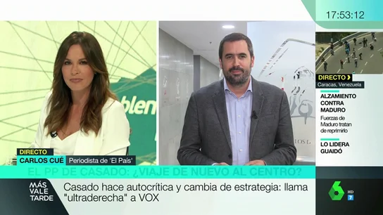 Carlos Cué: "La marca PP está por los suelos y en Cataluña está en vías de desaparición" Carlos Cué: "La marca PP está por los suelos y en Cataluña está en vías de desaparición"