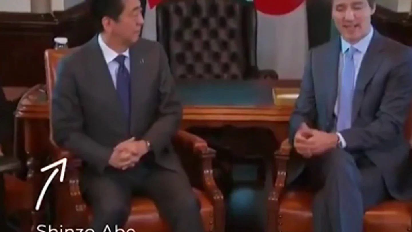 El lapsus del jefe de Gobierno de Canadá al confundir varias veces China con Japón El lapsus del jefe de Gobierno de Canadá al confundir varias veces China con Japón