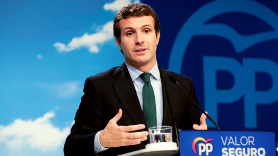 El líder del PP, Pablo Casado El líder del PP, Pablo Casado