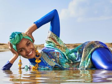 Halima Aden, portada de 'Sports Illustrated' Halima Aden, portada de 'Sports Illustrated'