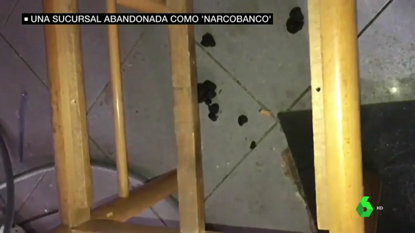 Una sucursal abandonada se convierte en un 'narcobanco' en Madrid Una sucursal abandonada se convierte en un 'narcobanco' en Madrid