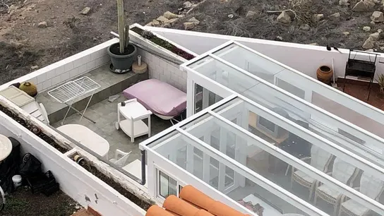 Vista de la vivienda familiar del presunto autor del asesinato de su mujer Vista de la vivienda familiar del presunto autor del asesinato de su mujer