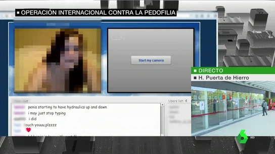 Detienen a 31 personas que administraban una web de pedofilia: mostraban vídeos en directo de 145 víctimas de entre ocho y 14 años Detienen a 31 personas que administraban una web de pedofilia: mostraban vídeos en directo de 145 víctimas de entre ocho y 14 años