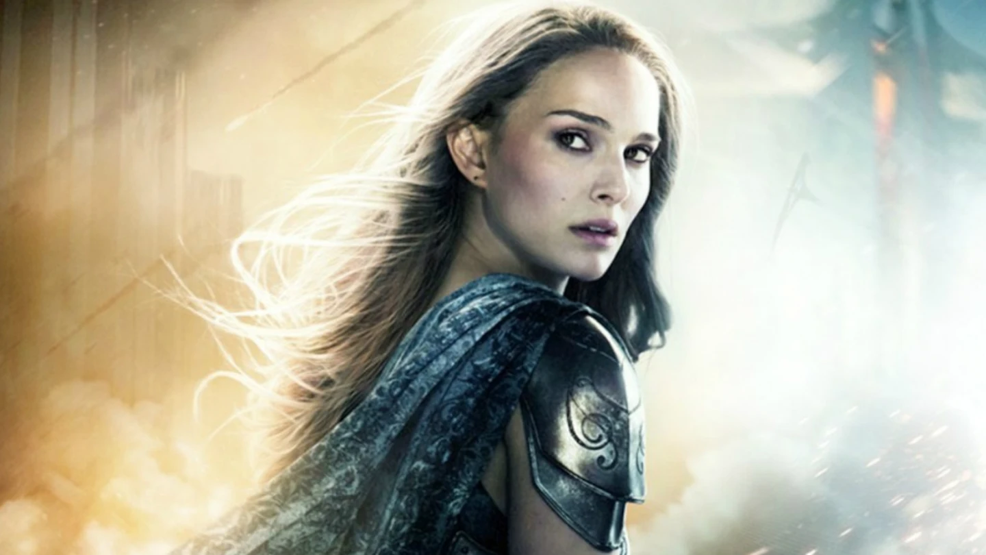 Natalie Portman interpretando a Jane Foster Natalie Portman interpretando a Jane Foster
