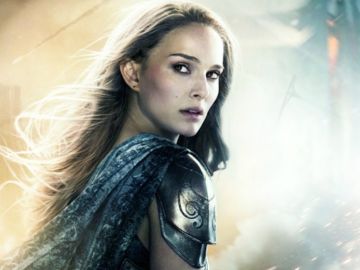Natalie Portman interpretando a Jane Foster Natalie Portman interpretando a Jane Foster