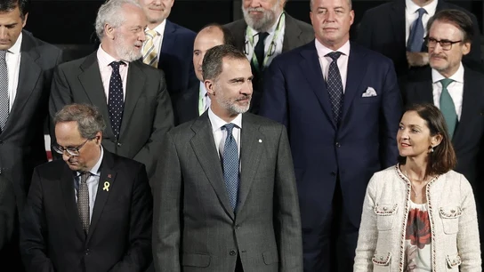 Quim Torra con Felipe VI Quim Torra con Felipe VI