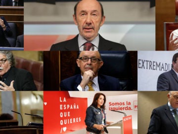 Los políticos recuerdan la figura de Rubalcaba Los políticos recuerdan la figura de Rubalcaba