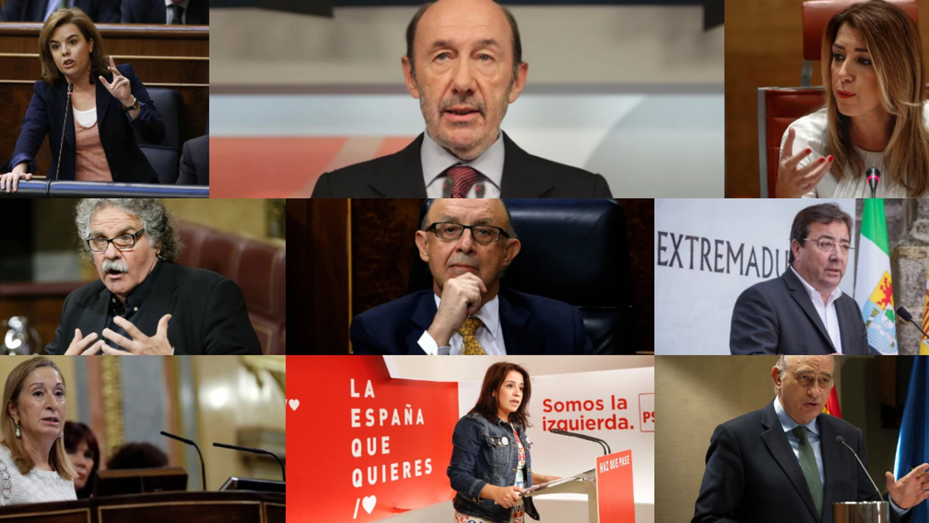 Los políticos recuerdan la figura de Rubalcaba