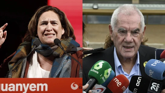 Ada Colau y Ernest Maragall Ada Colau y Ernest Maragall