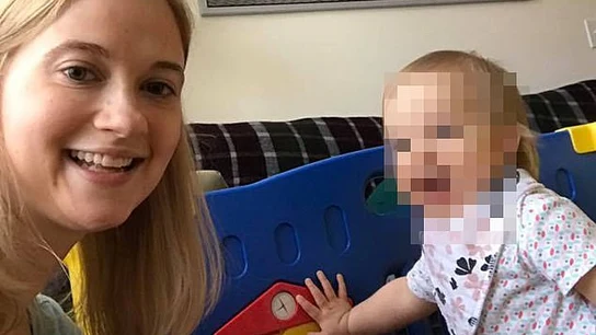 Imagen de Madden con su hija mayor Imagen de Madden con su hija mayor