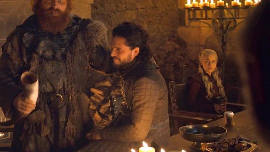 Escena donde se cuela el vaso del Starbucks en 'Juego de Tronos' Escena donde se cuela el vaso del Starbucks en 'Juego de Tronos'