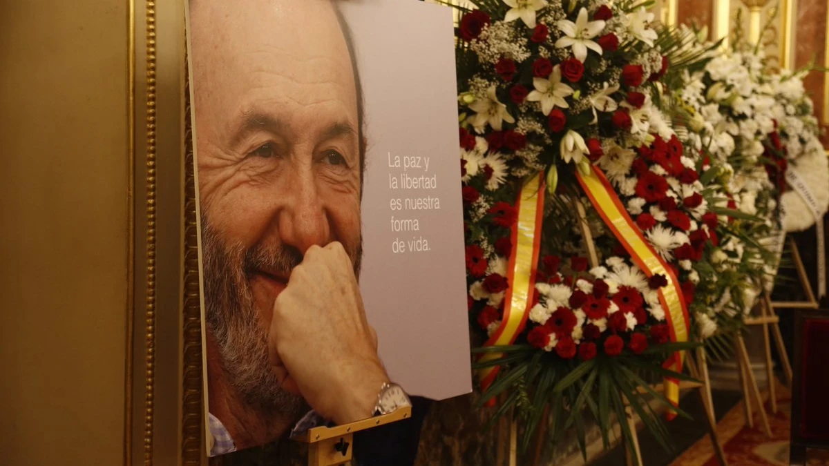 Capilla ardiente de Alfredo Pérez Rubalcaba