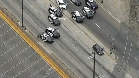 Persecución y tiroteo en Los Ángeles Persecución y tiroteo en Los Ángeles