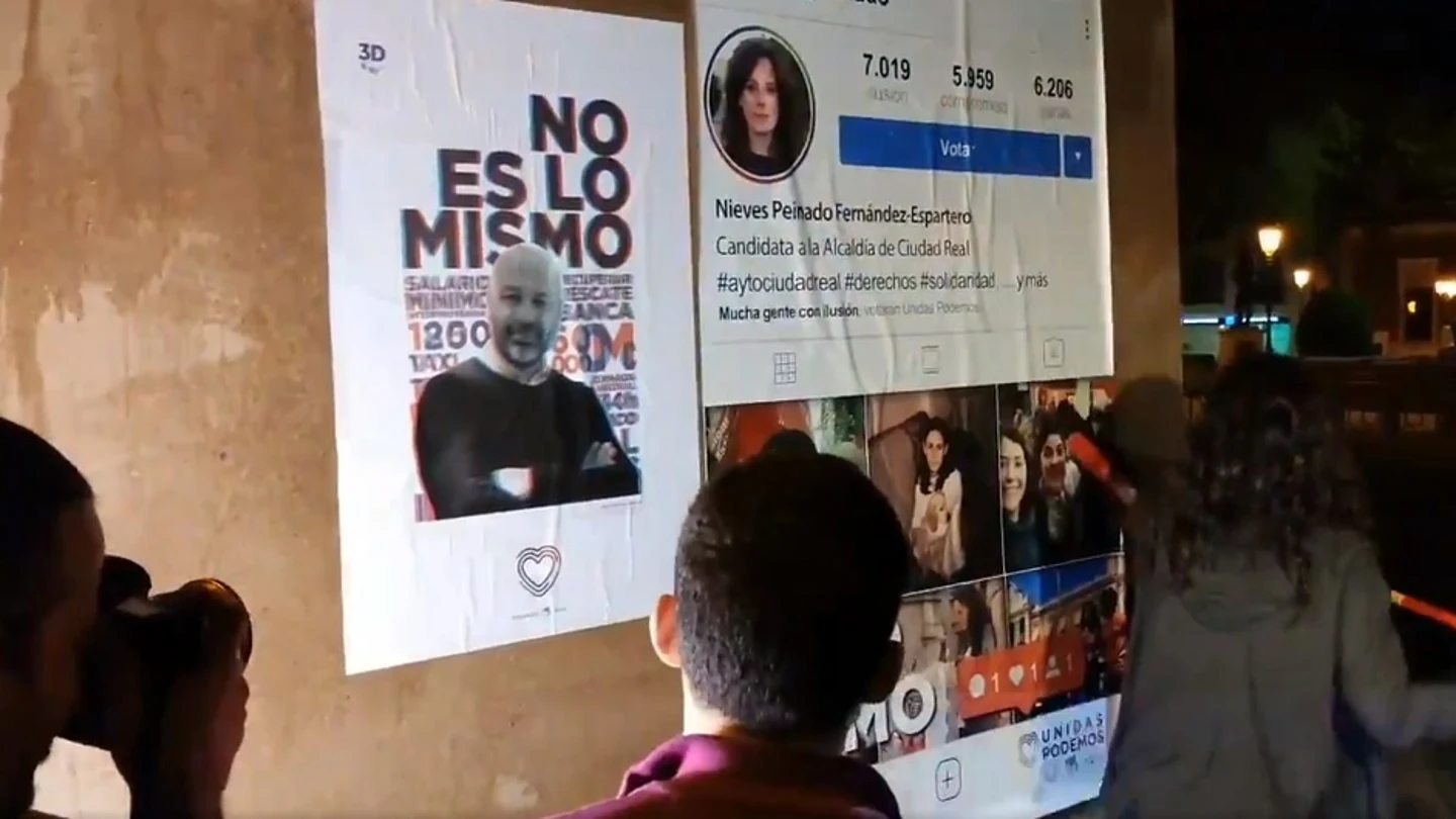 Unidas Podemos denuncia a un candidato de Ciudadanos por quitar sus carteles de campaña en Ciudad Real Unidas Podemos denuncia a un candidato de Ciudadanos por quitar sus carteles de campaña en Ciudad Real