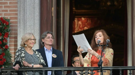 Elvira Lindo en el Pregón de San Isidro Elvira Lindo en el Pregón de San Isidro