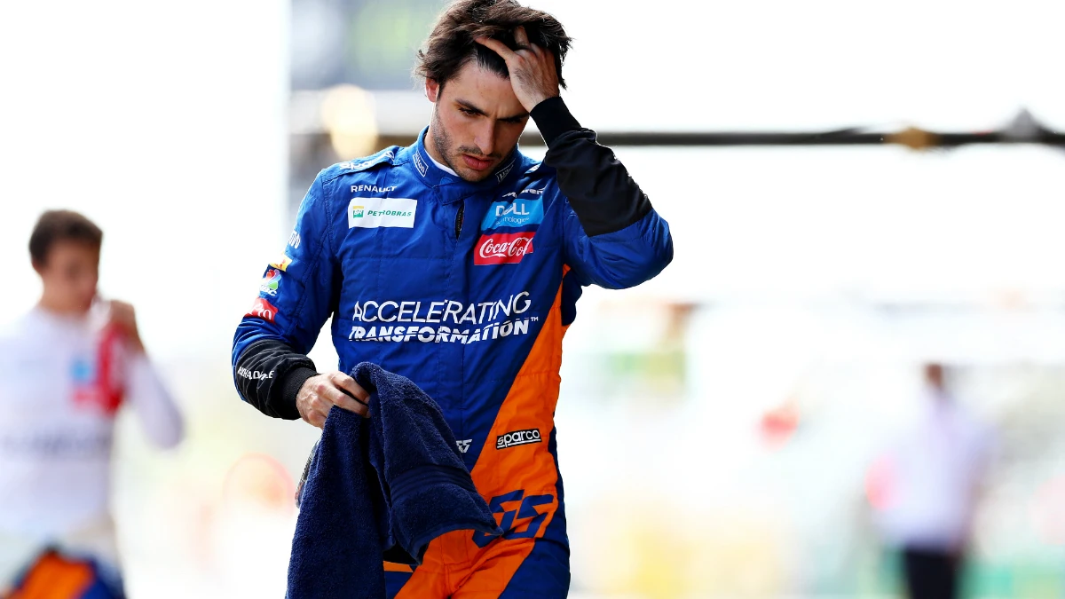 Carlos Sainz, en Montmeló