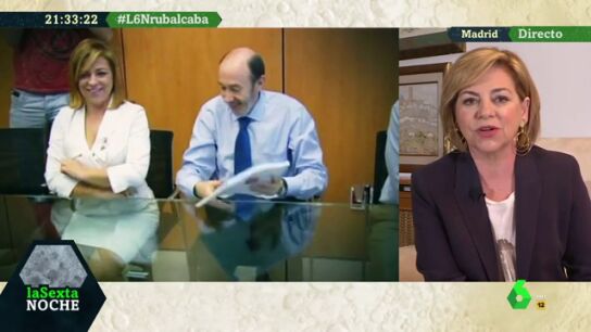 Elena Valenciano: "Rubalcaba era un grand&iacute;simo amigo, una excelente persona y un pol&iacute;tico de talla de gigante"