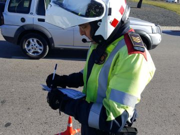 Imagen de un agente de los Mossos Imagen de un agente de los Mossos