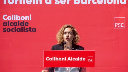 Batet en un acto del PSC durante un mitin en el distrito de Sant Andreu de Barcelona Batet en un acto del PSC durante un mitin en el distrito de Sant Andreu de Barcelona