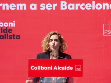 Batet en un acto del PSC durante un mitin en el distrito de Sant Andreu de Barcelona Batet en un acto del PSC durante un mitin en el distrito de Sant Andreu de Barcelona