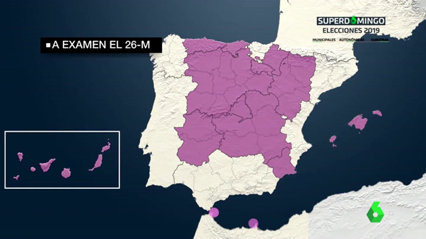 Un mapa completamente rojo o pactos como el de Andalucía: las claves de las elecciones autonómicas Un mapa completamente rojo o pactos como el de Andalucía: las claves de las elecciones autonómicas