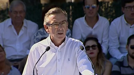 El líder del PP de Aragón, Luis María Beamonte, en una imagen de archivo El líder del PP de Aragón, Luis María Beamonte, en una imagen de archivo