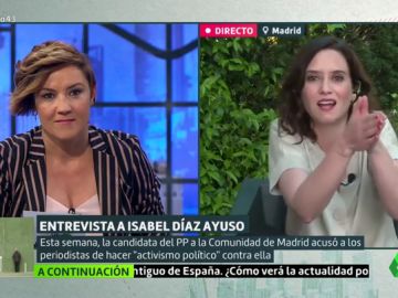 Isabel Díaz Ayuso: &quot;Se me está criticando porque todo el mundo sabe que voy a ganar las elecciones&quot;